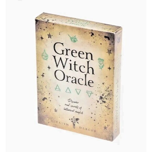 Green Witch 44 Oracle Card Deck & E-Guideboook 3x4" Cards -Spiritual Guidance - Picture 8 of 9
